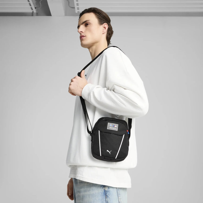 BMW MMS Crossbody Bag, PUMA, Black