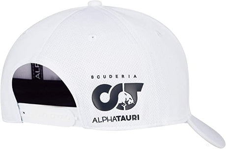 Blanco Alpha Tauri Team logo Gorra de beisbol