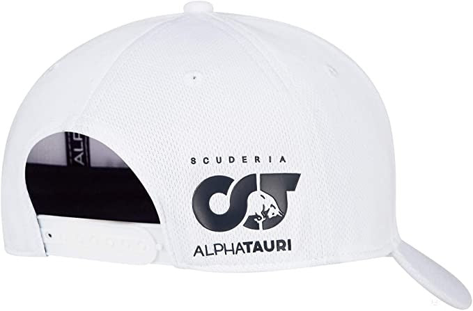 Blanco Alpha Tauri Team logo Gorra de beisbol - FansBRANDS®