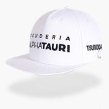 Scuderia Alpha Tauri, gorra SIGNATURE TSUNODA, blanco, 2022