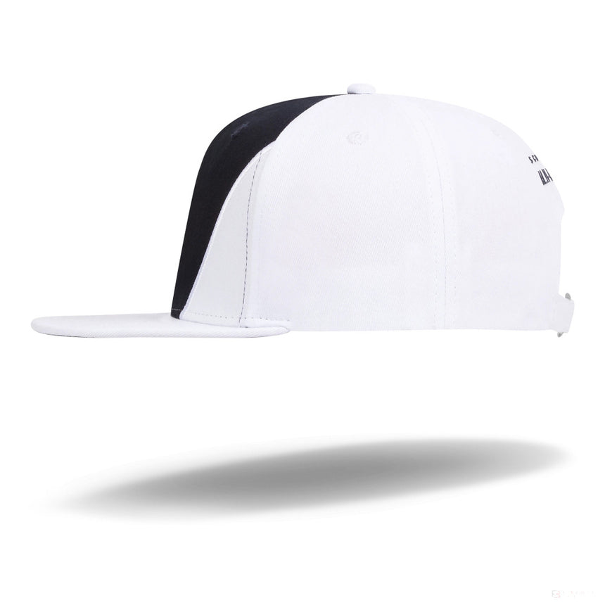 Gorra de ala plana, Alpha Tauri Team, Adulto, Blanco, 2021 - FansBRANDS®