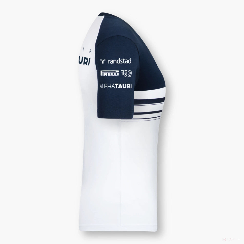 Scuderia Alpha Tauri, Woman, Team Camiseta, White 2022