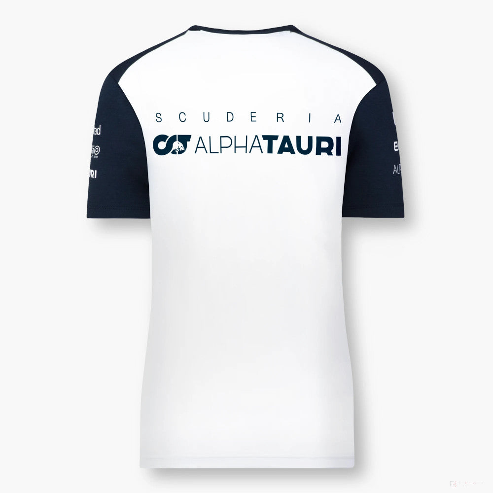 Scuderia Alpha Tauri, Woman, Team Camiseta, White 2022
