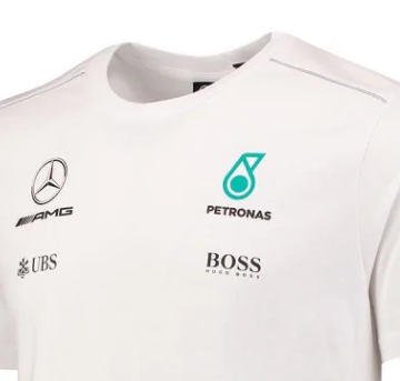 Camiseta infantil, Mercedes, Blanco, 2017