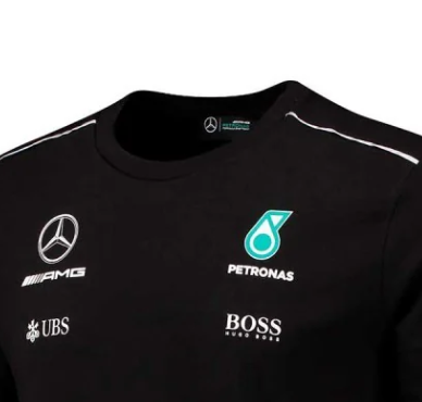 Camiseta infantil, Mercedes, Negro, 2017