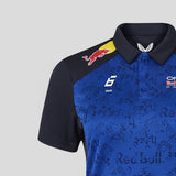 Polo de Red Bull, equipo, Isack Hadjar, mujeres, azul, 2026