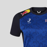 Camiseta de Red Bull, equipo, Max Verstappen, mujer, azul