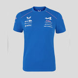 Camiseta Alpine, equipo, mujer, azul, 2026