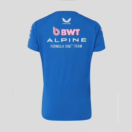 Camiseta Alpine, equipo, mujer, azul, 2026