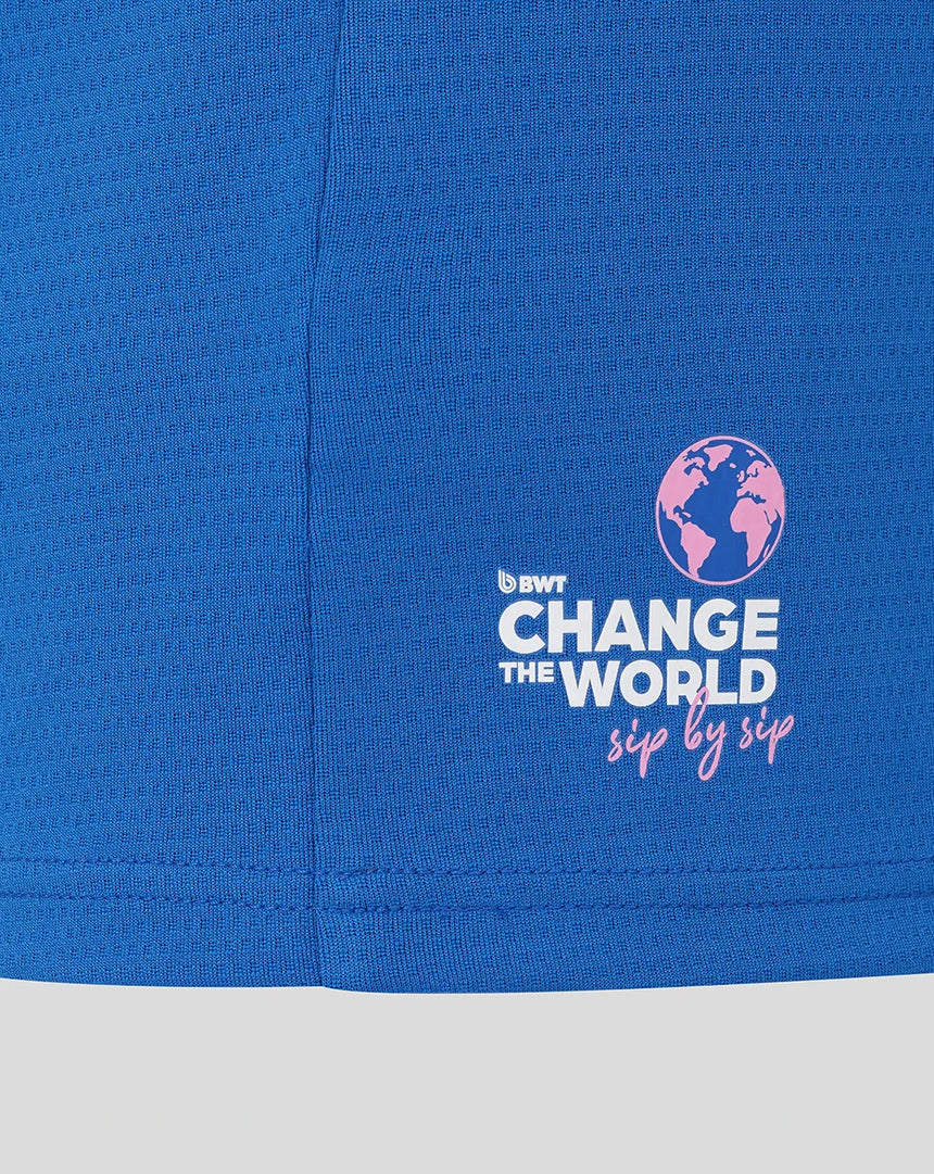 Camiseta Alpine, equipo, mujer, azul, 2026