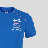 Camiseta Alpine, equipo, mujer, azul, 2026