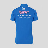 Polo alpino, equipo, mujer, azul, 2026