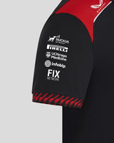 Camiseta Haas F1, equipo, mujer, negra