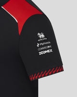 Camiseta Haas F1, equipo, mujer, negra