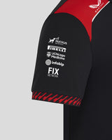 Polo Haas F1, equipo, mujer, negro