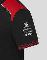 Polo Haas F1, equipo, mujer, negro