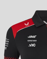Polo Haas F1, equipo, mujer, negro