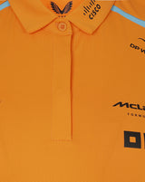 McLaren camiseta cuello polo, Castore, equipo, mujer, naranja, 2024 - FansBRANDS®