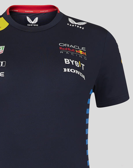 Red Bull camiseta, Castore, equipo, mujer, azul, 2024 - FansBRANDS®