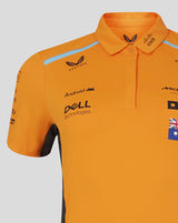 McLaren camiseta cuello polo, Castore, Oscar Piastri, mujer, naranja - FansBRANDS®