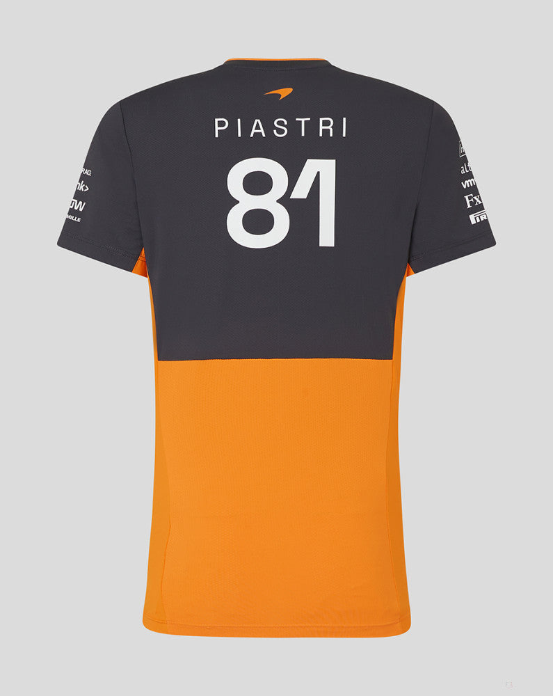 McLaren camiseta, Castore, Oscar Piastri, mujer, naranja - FansBRANDS®