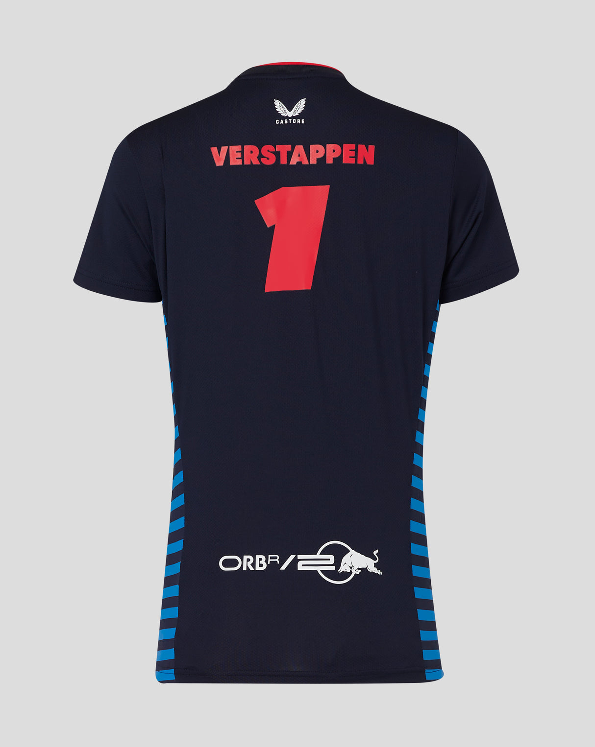 Red Bull camiseta, Castore, Max Verstappen, mujer, azul - FansBRANDS®