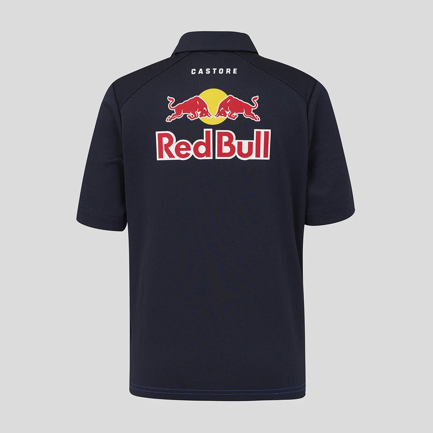 Polo de Red Bull, equipo, Isack Hadjar, niños, azul, 2026