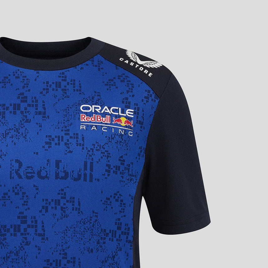 Camiseta de Red Bull, equipo, Isack Hadjar, niños, azul, 2026