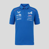 Polo alpino, equipo, niños, azul, 2026