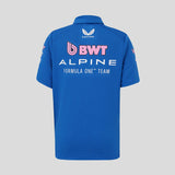 Polo alpino, equipo, niños, azul, 2026