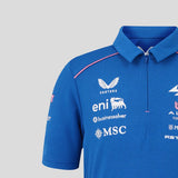 Polo alpino, equipo, niños, azul, 2026