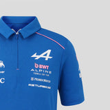 Polo alpino, equipo, niños, azul, 2026