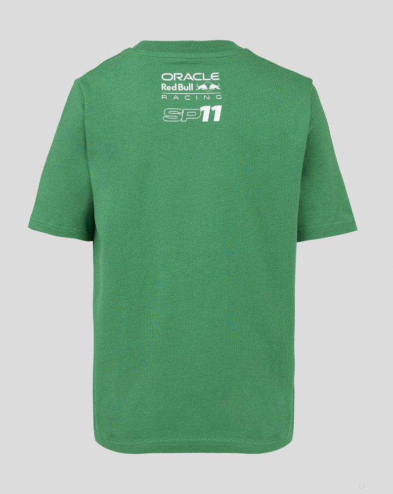 Red Bull Racing t-shirt, Sergio Perez, OP1, kids, green