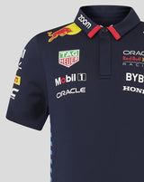 Red Bull camiseta cuello polo, Castore, equipo, niño, azul, 2024 - FansBRANDS®