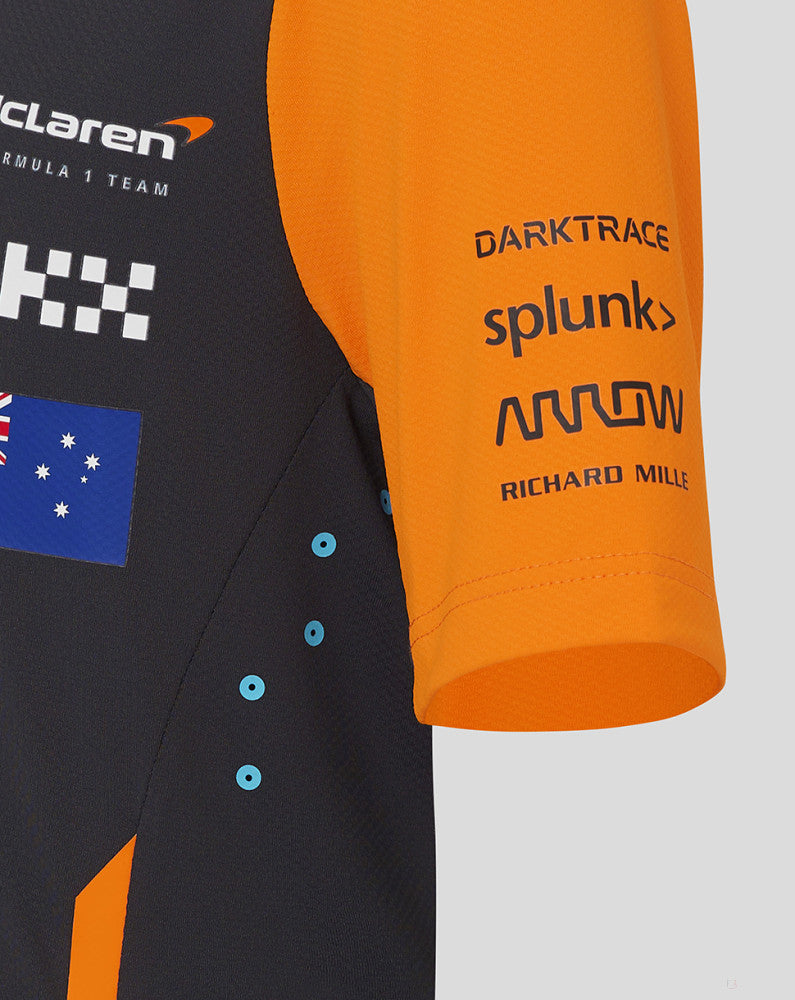 McLaren camiseta, Castore, Oscar Piastri, niño, gris - FansBRANDS®