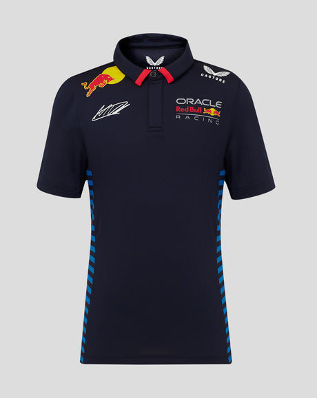 Red Bull camiseta cuello polo, Castore, Max Verstappen, niño, azul - FansBRANDS®