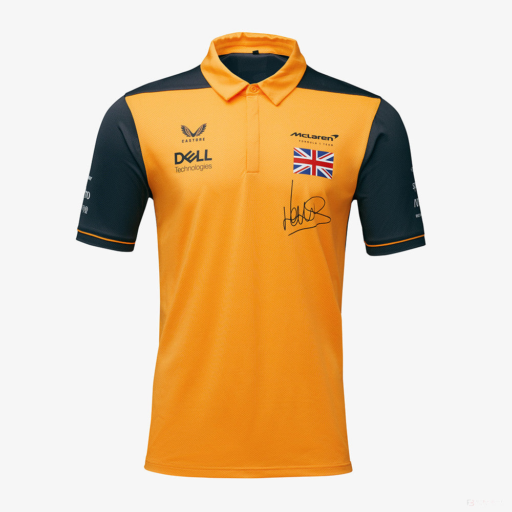2022, Naranja, Lando Norris Team, McLaren Camiseta