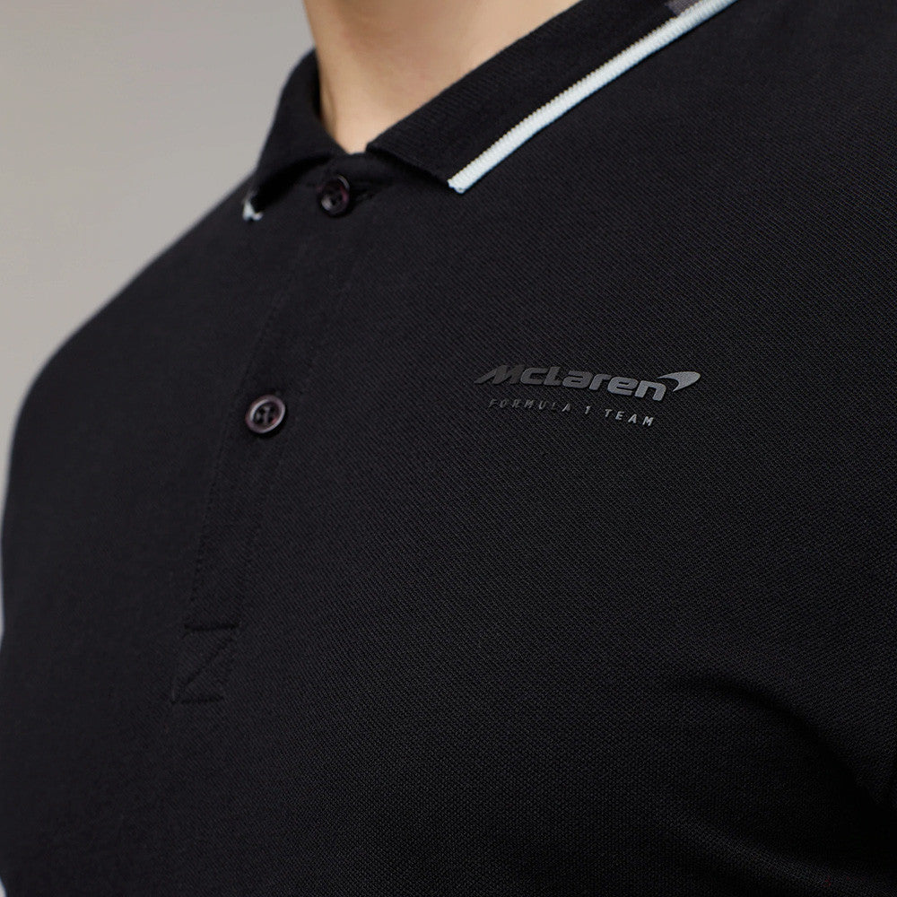 2022, Negro, Team Logo, McLaren Camiseta - FansBRANDS®