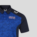Polo de Red Bull, equipo, Max Verstappen, azul