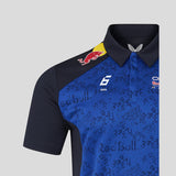 Polo de Red Bull, equipo, Isack Hadjar, azul