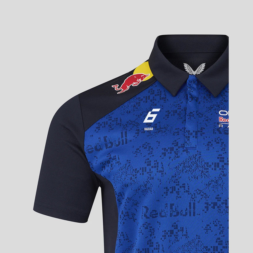 Polo de Red Bull, equipo, Isack Hadjar, azul