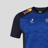 Camiseta de Red Bull, equipo, Max Verstappen, azul
