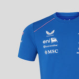 Camiseta Alpine, equipo, azul, 2026