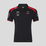 Polo del equipo Haas F1, negro