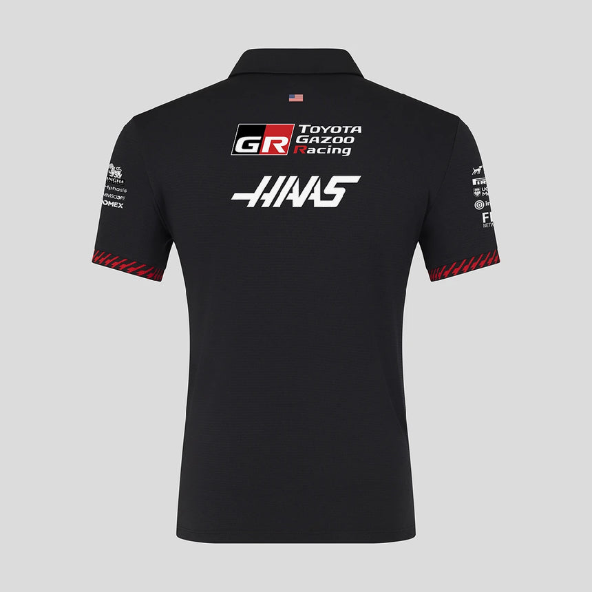 Polo del equipo Haas F1, negro