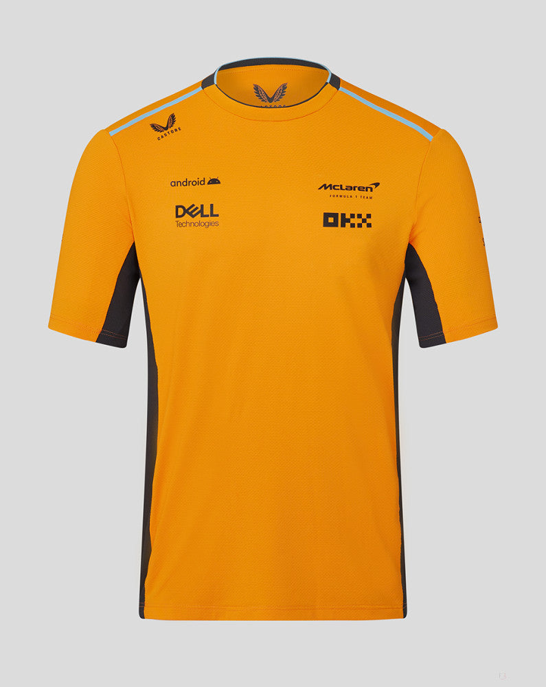 McLaren t-shirt, team, papaya, 2023