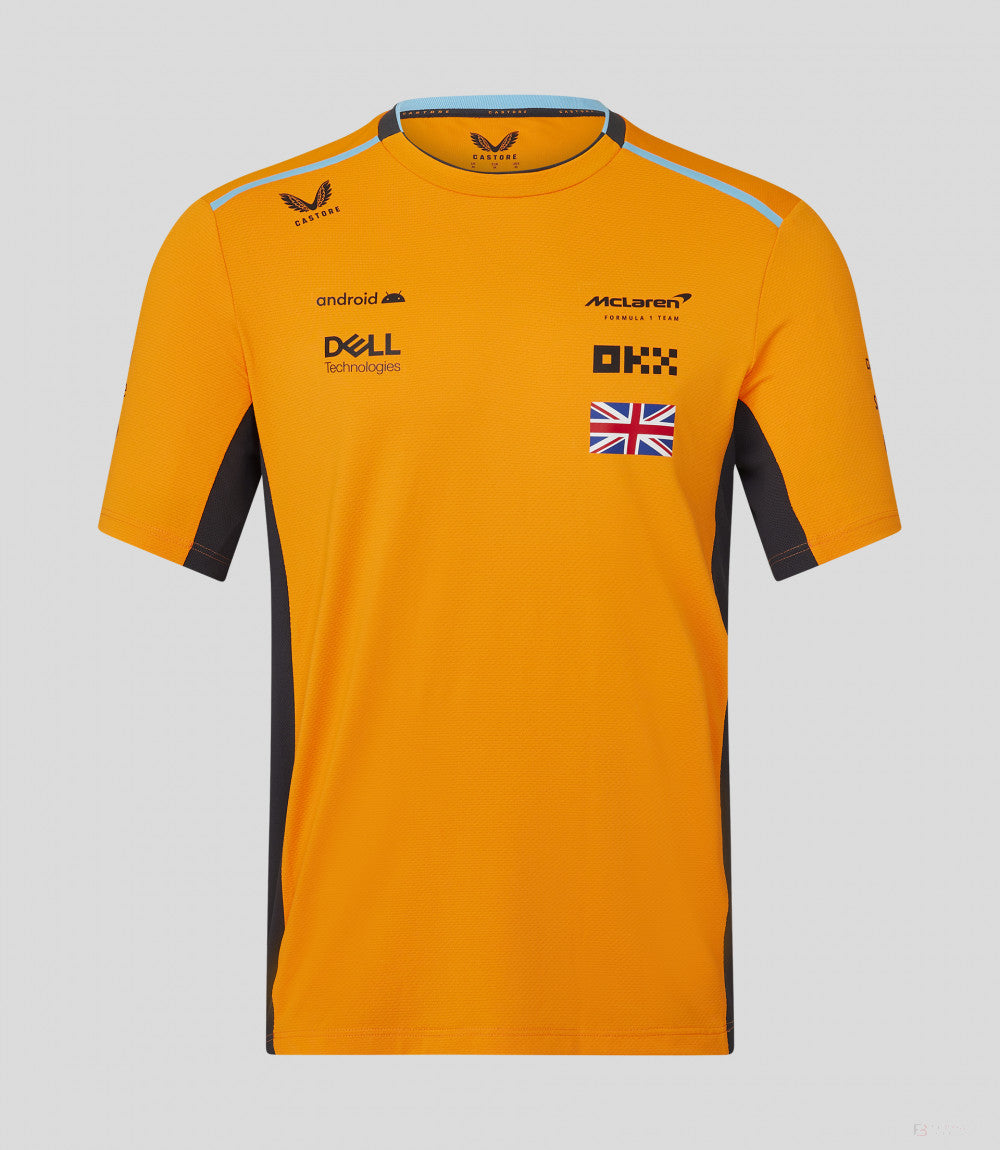 McLaren t-shirt, Lando Norris, papaya, 2023 - FansBRANDS®