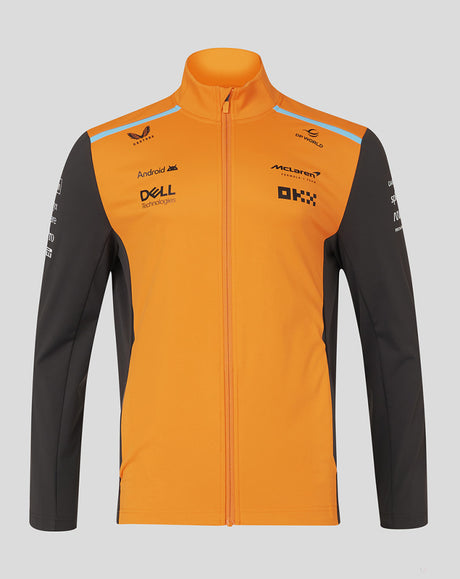 McLaren chaqueta, Castore, equipo, softshell, gris, 2024 - FansBRANDS®
