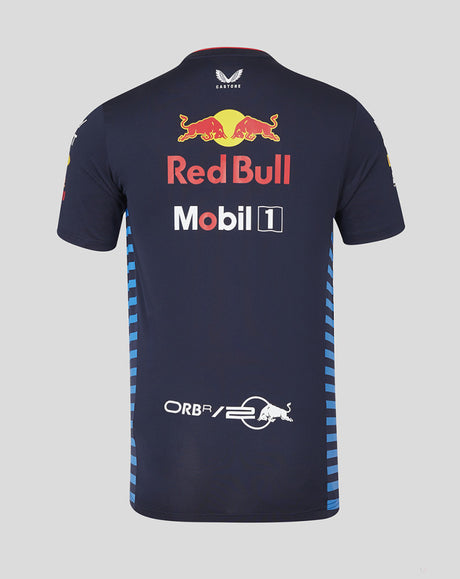 Red Bull camiseta, Castore, equipo, azul, 2024