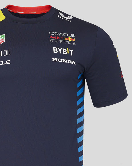 Red Bull camiseta, Castore, equipo, azul, 2024 - FansBRANDS®